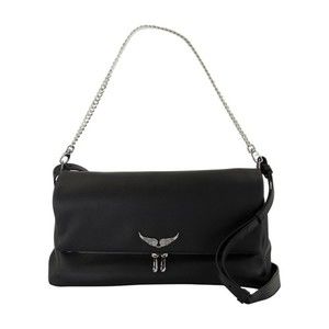 Zadig & Voltaire Rocky Xl Crossbody - Leather - Black - NWT